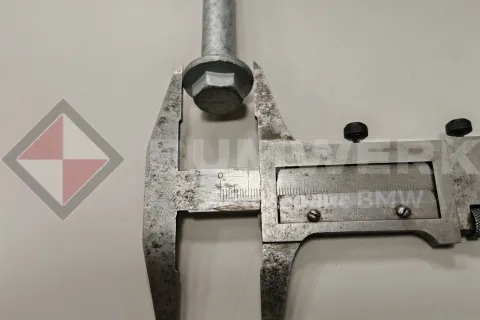 Болт с буртиком с шестигранной головкой (M14x1,5x95 10.9) Фото 3